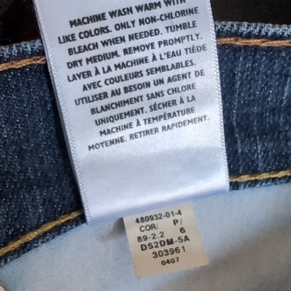 Old Navy The Diva Bootcut Jeans Womens Size 6 Blue Mid Rise Denim - Picture 10 of 10
